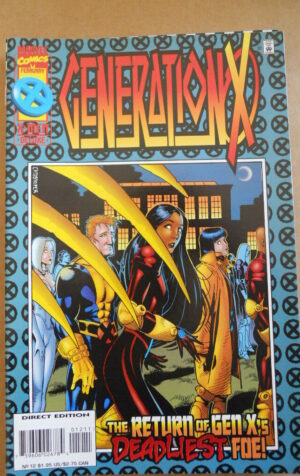 GENERATION-X n°12 1996  Marvel Comics     [SA24]
