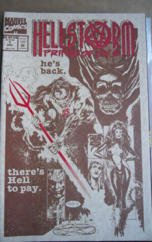HELLSTORM : Prince Of Lies n°1 1993  Marvel Comics   [SA22]