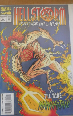 HELLSTORM : Prince Of Lies n°14 1993  Marvel Comics   [SA23]
