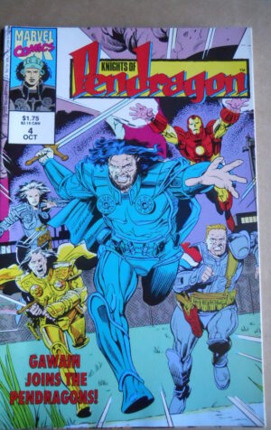KNIGHTS OF PENDRAGON n°4 1992 Marvel Comics    [SA22]