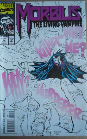 MORBIUS The Living Vampire n°14 1993 Marvel Comics   [SA22]