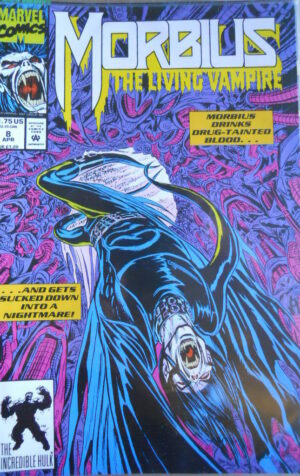 MORBIUS The Living Vampire n°8 1993 Marvel Comics   [SA22]