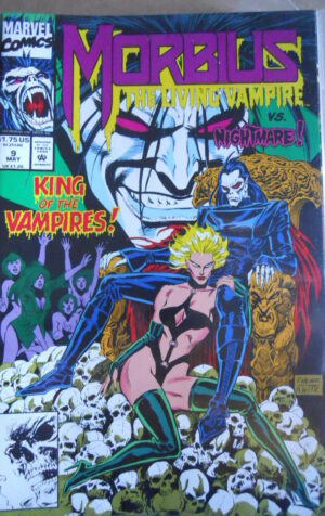 MORBIUS The Living Vampire n°9 1993 Marvel Comics   [SA22]