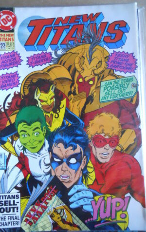 NEW TITANS n°93 1992 DC Comics   [SA22]