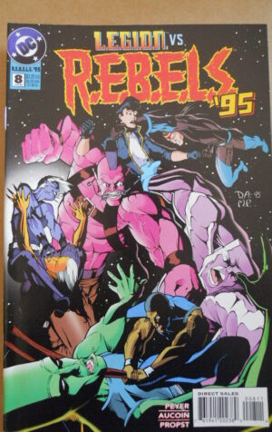 REBELS '95 n°8 1995 DC Comics [SA24]