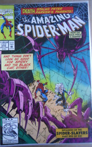 SPIDER MAN The Amazing n°372 1992  Marvel Comics   [SA21]