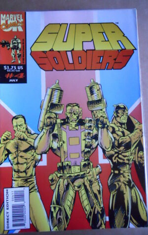 SUPER SOLDIERS n°4 1993 Marvel Comics   [SA22]