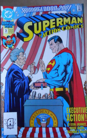 SUPERMAN in Action Comics ANNUAL n°3 1991 DC Comics   [SA21]