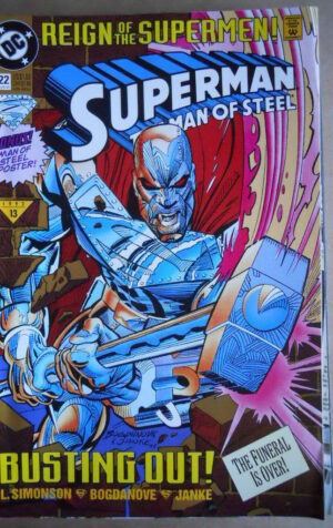 SUPERMAN The Man of Steel 22 1993 DC Comics  [SA20]