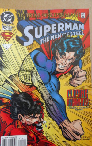 SUPERMAN The Man of Steel 52 1996 DC Comics  [SA24]