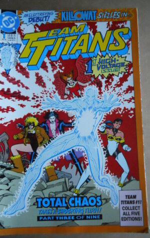 TEAM TITANS n°1 1992 DC Comics - Variant 1   [SA22]