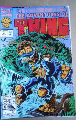 THE ADVENTURES OF THING n°4 1992 Marvel Comics    [SA22]