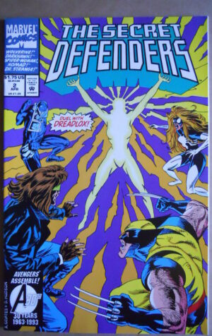 THE SECRET DEFENDERS n°2 1993 Marvel Comics   [SA20]