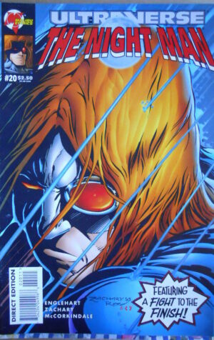 Ultraverse THE NIGHT MAN n°20 1995 Malibu Comics    [SA20]