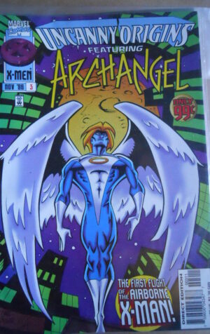 UNCANNY ORIGINS Feat. ARCHANGEL n°3 1996 Marvel Comics   [SA22]