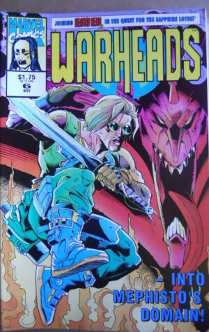 WARHEADS n°6 1992  Marvel Comics  [SA21]