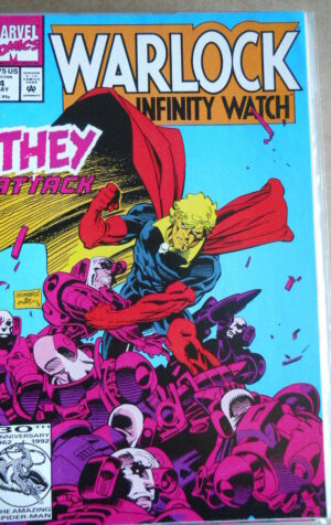 WARLOCK Infinity Watch n°4 1992 Marvel Comics   [SA22]