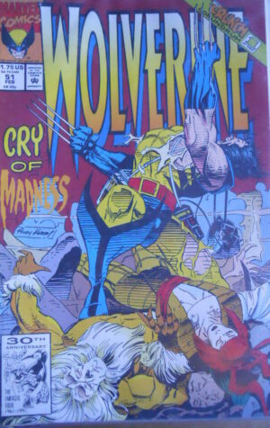 WOLVERINE n°51 1991  Marvel Comics  [SA22]
