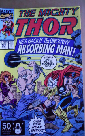 THE MIGHTY THOR n°436 1991  Marvel Comics    [SA21]
