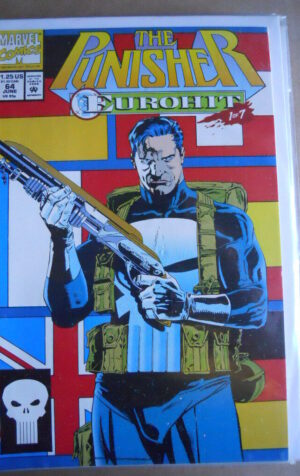 THE PUNISHER - EUROHIT  n°64 1992 Marvel Comics     [SA22]