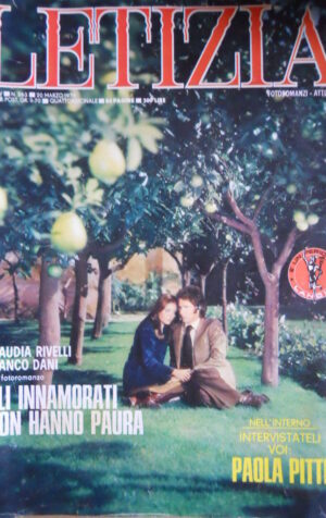 Rivista Fotoromanzi LETIZIA n°263 1975  - MEDIOCRE -     [D30]