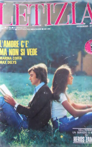 Rivista Fotoromanzi LETIZIA n°285 1976  - MEDIOCRE -     [D30]