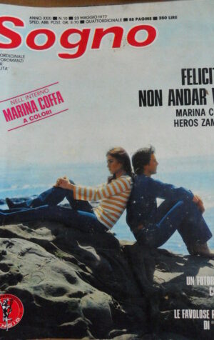 Rivista Fotoromanzi SOGNO n°10 1977 - BUONO -   [D32]