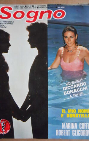 Rivista Fotoromanzi SOGNO n°22 1981 - BUONO -   [D32]
