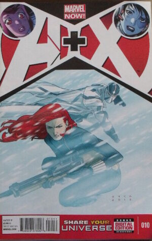 A+X n°10 2013  Marvel Comics Black Widow Fantomex Scarlet Witch  [SA19]