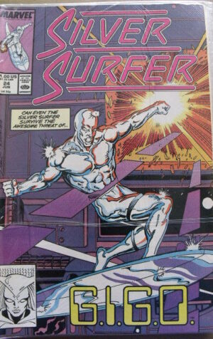 SILVER SURFER n°24 1989  Marvel Comics  [SA19]