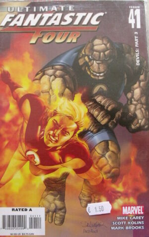 ULTIMATE FANTASTIC FOUR n°41 2007  Marvel Comics  [SA19]