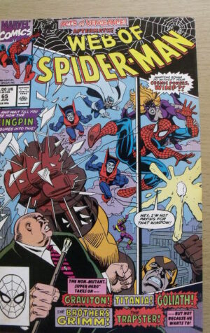 Web of SPIDER MAN n°65 1990  Marvel Comics  [SA19]