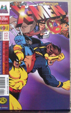 X-MEN The Manga n°4 1998  Marvel Comics   [SA19]