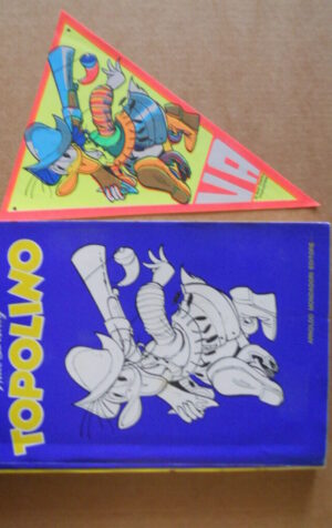 TOPOLINO n°990    [G384] - OTTIMO con Bandierina Gagliardetto Scudetto
