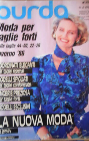 BURDA n° E 879 1986 - Moda per Taglie Forti Inverno 1986  [M6]