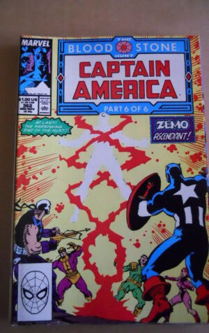 CAPTAIN AMERICA n°362 1989 Marvel Comics   [SA26]