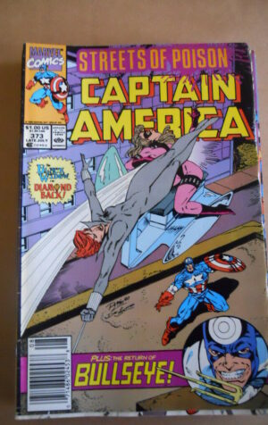 CAPTAIN AMERICA n°373 1990 Marvel Comics   [SA26]