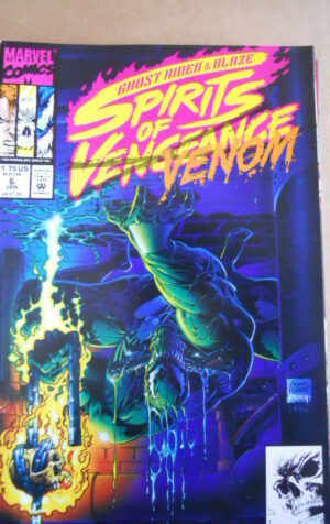 GHOST RIDER & BLAZE Spirits of Vengance n°6 1992 Marvel Comics  [SA26]