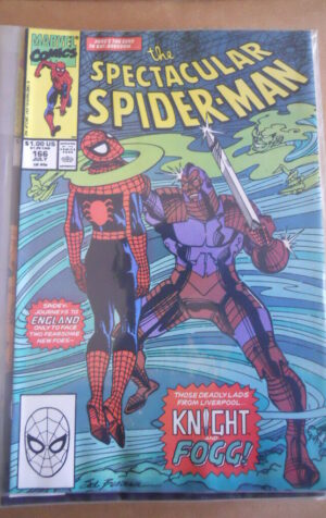 The Spectacular SPIDER MAN n°166 1990 Marvel Comics [SA26]