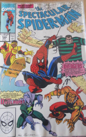 The Spectacular SPIDER MAN n°169 1990 Marvel Comics [SA26]