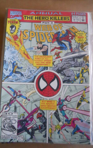 WEB OF SPIDER MAN ANNUAL n°8 1992 The Hero Killers Part 3 Marvel Comics [SA26]