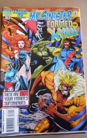WHAT IF.... Mr Sinister formed The X-Men n°74 1995 Marvel Comics   [SA26]