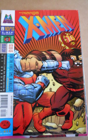 X-MEN The Manga n°16 1998 Marvel Comics   [SA26]