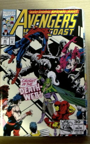 AVENGERS WEST COAST n°85 1992 Marvel Comics  [SA25]