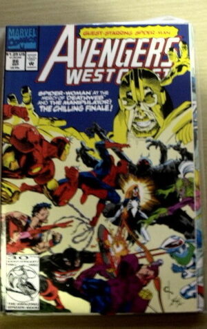 AVENGERS WEST COAST n°86 1992 Marvel Comics  [SA25]