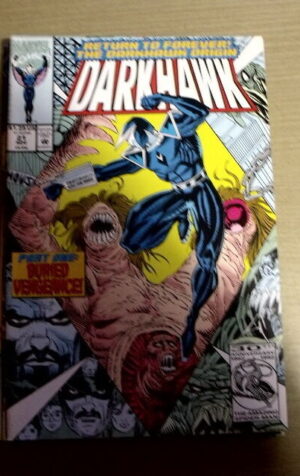 DARKHAWK n°21 1992 Marvel Comics  [SA25]