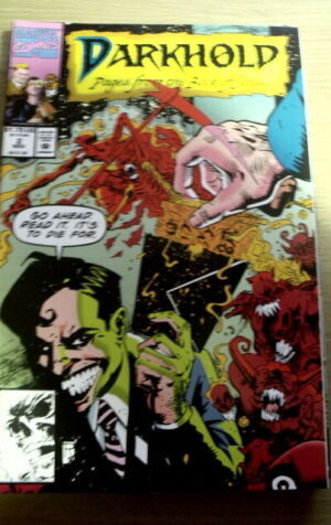 DARKHOLD n°2 1992 Marvel Comics  [SA25]