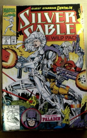 SILVER SABLE & The Wild Pack n°6 1992 Marvel Comics   [SA25]