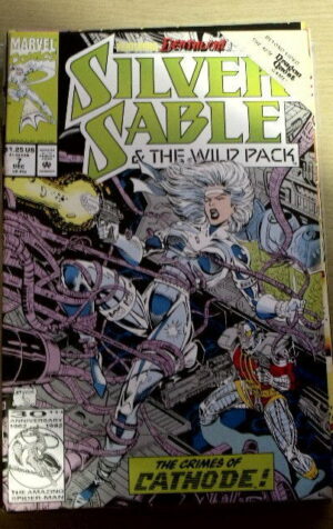 SILVER SABLE & The Wild Pack n°7 1992 Marvel Comics   [SA25]