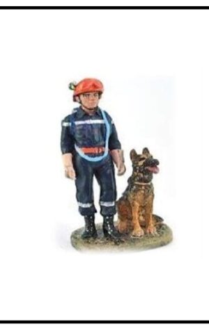 Pompieri del Mondo Del Prado - FIREMAN AND RESCUE DOG FRANCE 2002  [MZ8-13]